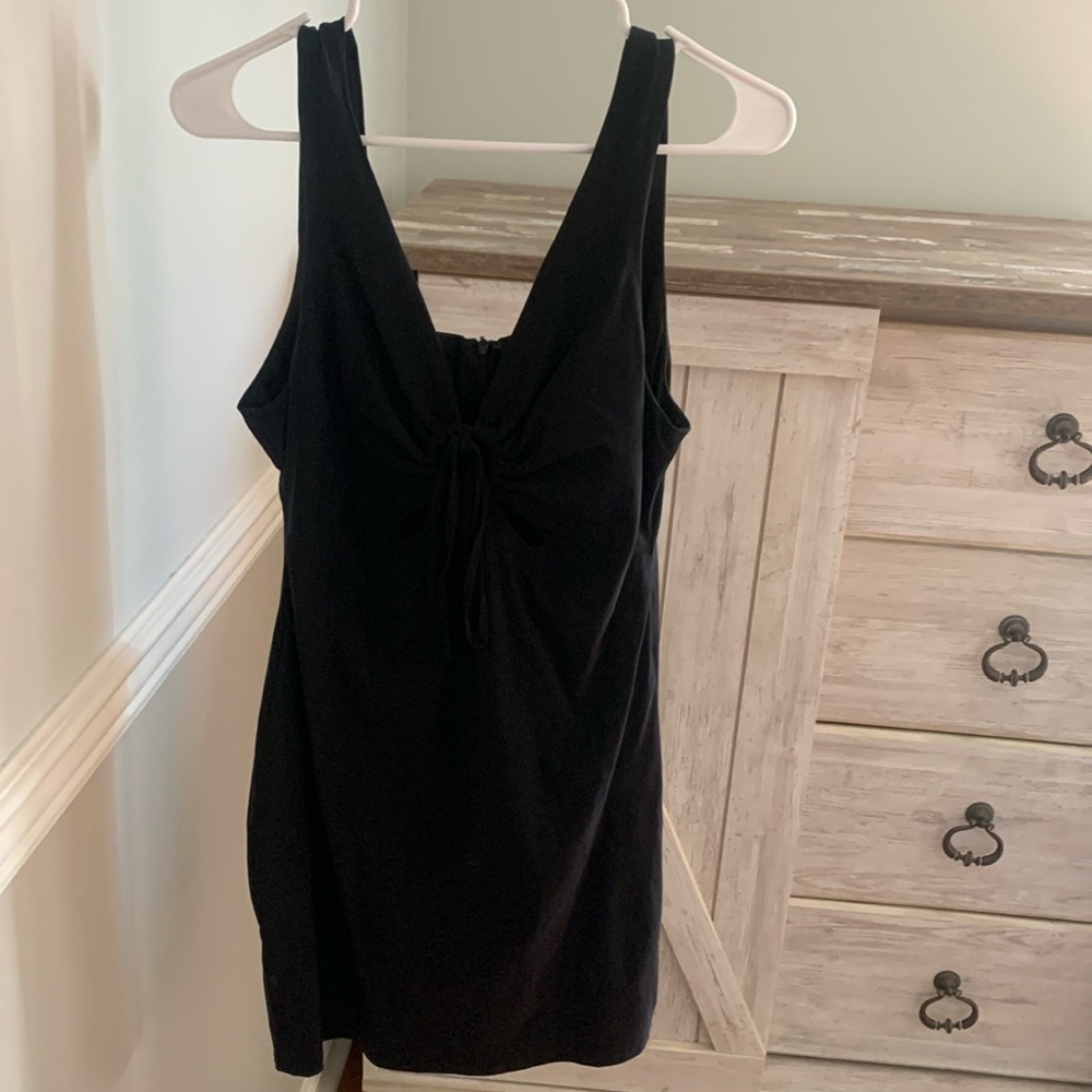 Black Mini Dress, Size L